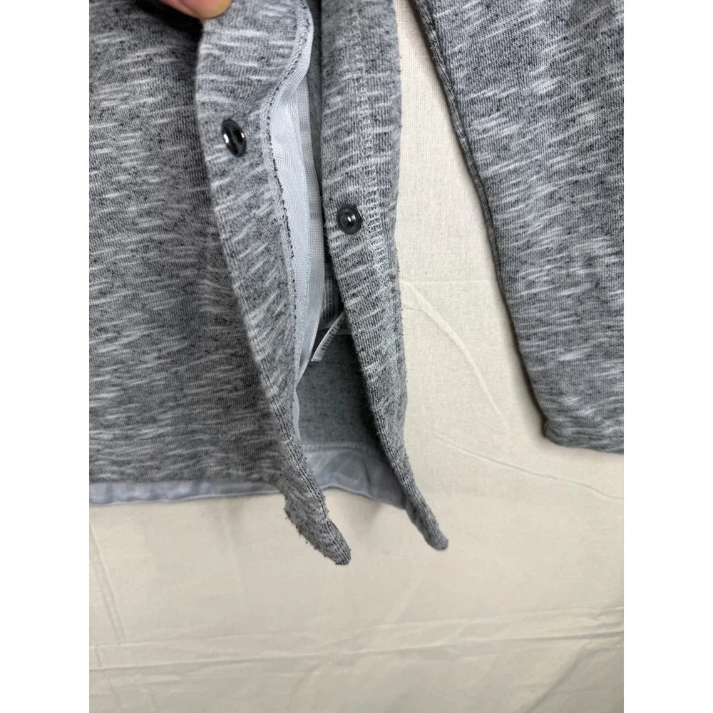 Adidas Men's Crossup Pullover Hoodie‎ size Medium Heather Gray